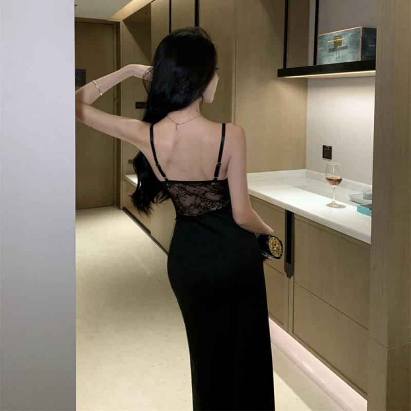 Occelle Black Bodycon Dress | Clean-Line Confidence