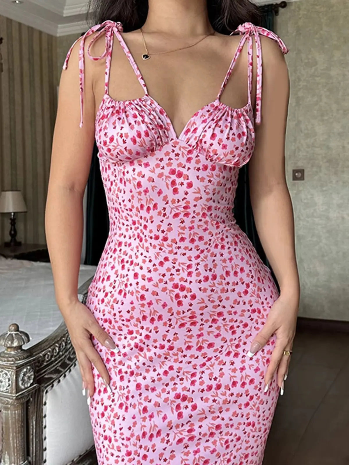 Occelle French Floral Dress | Sunlit Easy Charm